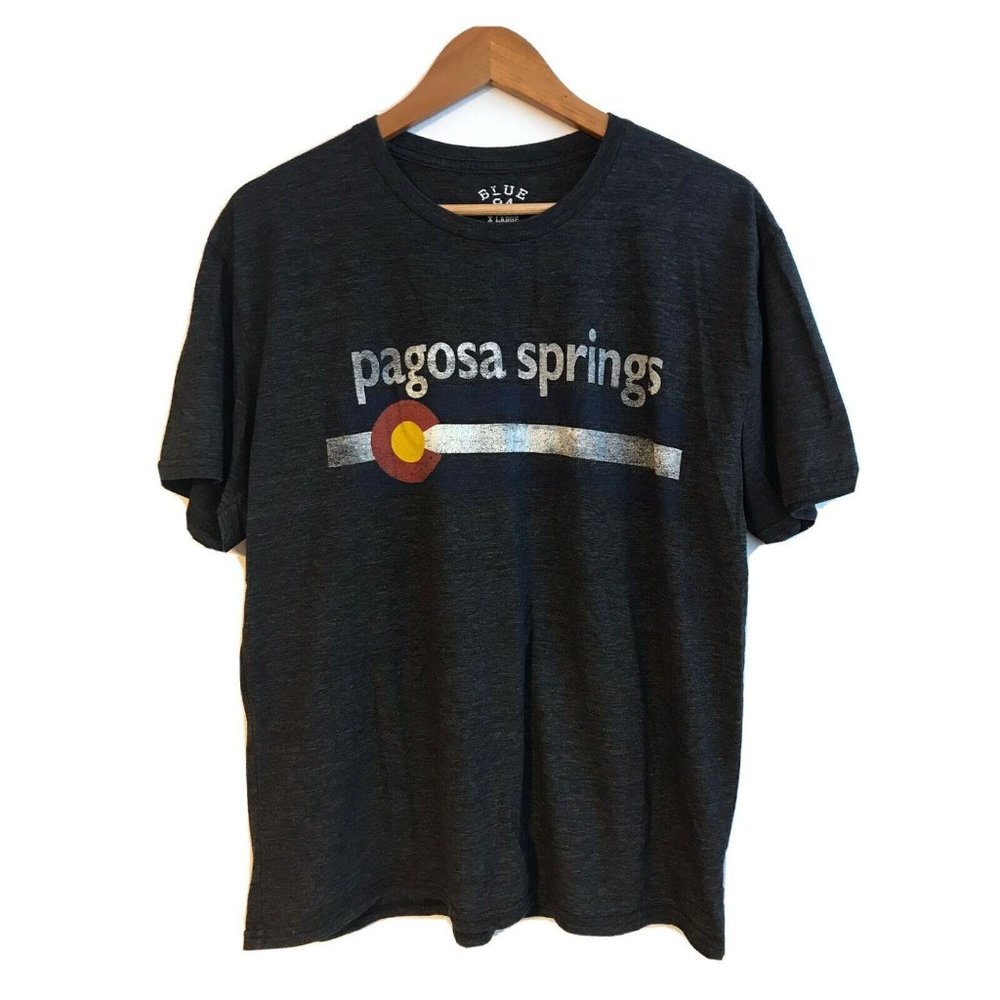 Pagosa Springs Colorado Men's Dark Gray XL T Shirt